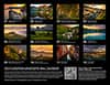 2025 European Landscapes Wall Calendar Back Thumbnail