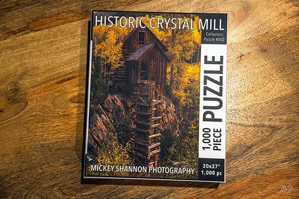 Historic Crystal Mill Collectors Edition Jigsaw Puzzle