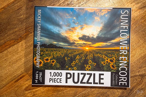 Sunflower Encore Collectors Edition Jigsaw Puzzle