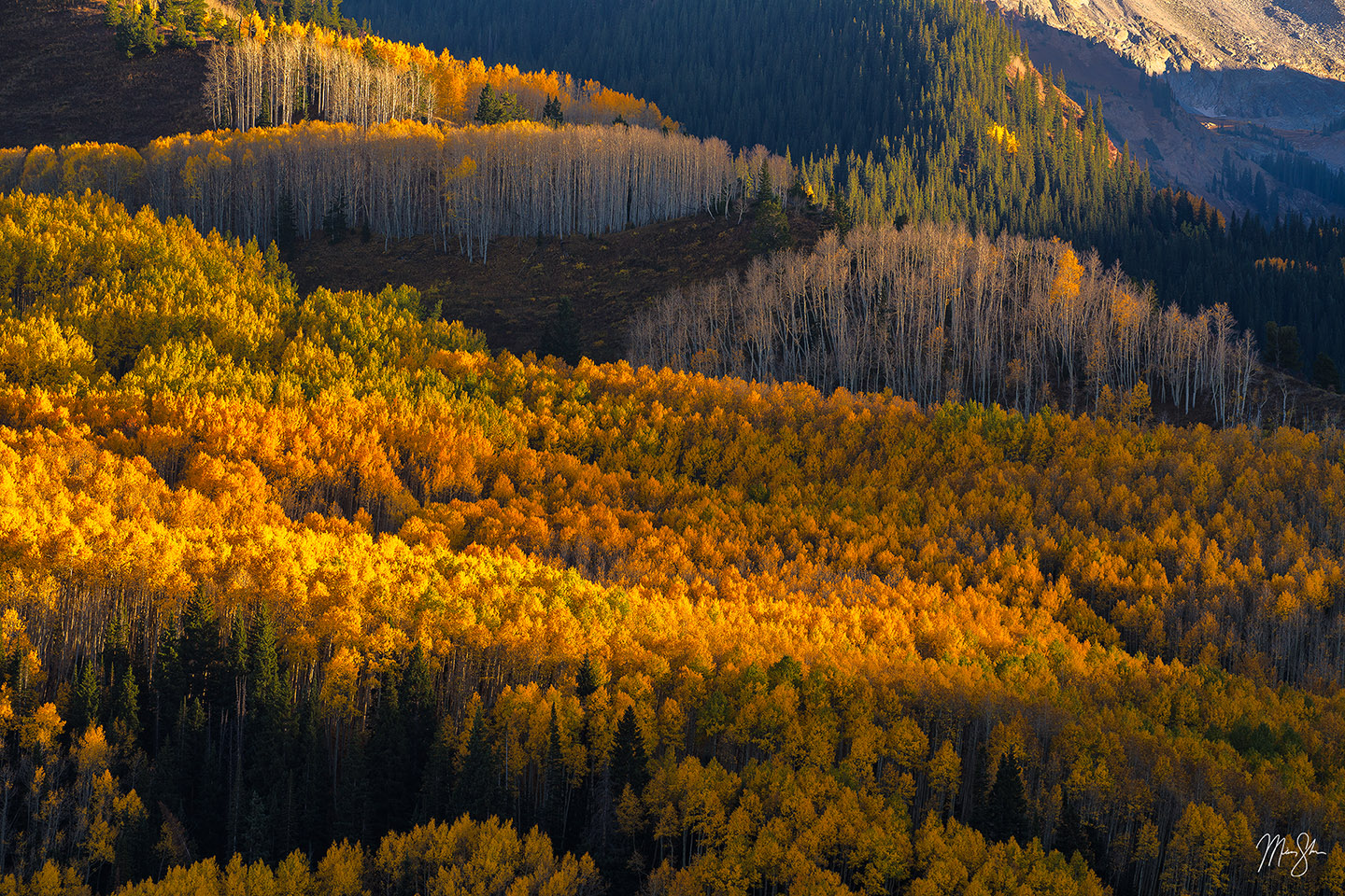 Autumn Light on Capitol Peak - Capitol Peak, Snowmass, Colorado