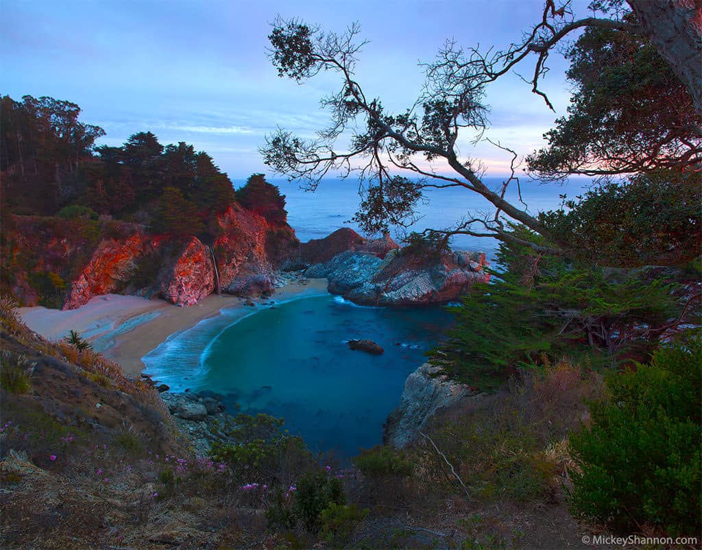 McWay Falls Sunset | Big Sur, California | Mickey Shannon Photography