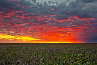 Just Your Average Kansas Sunset | Bel Aire, Kansas | Mickey Shannon ...