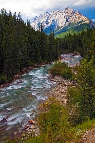 Maligne River Mountains | Maligne Canyon, Jasper National Park, Alberta ...