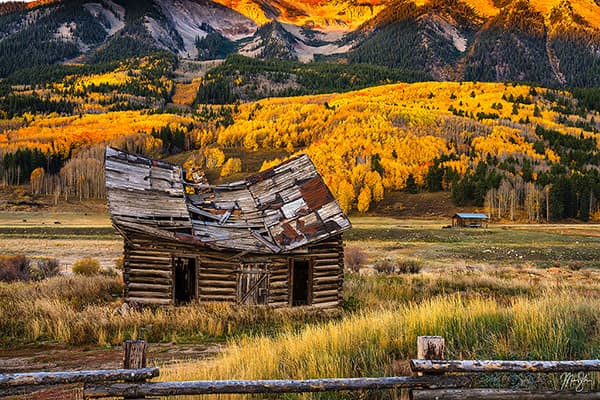 Crested Butte Cabin Colors