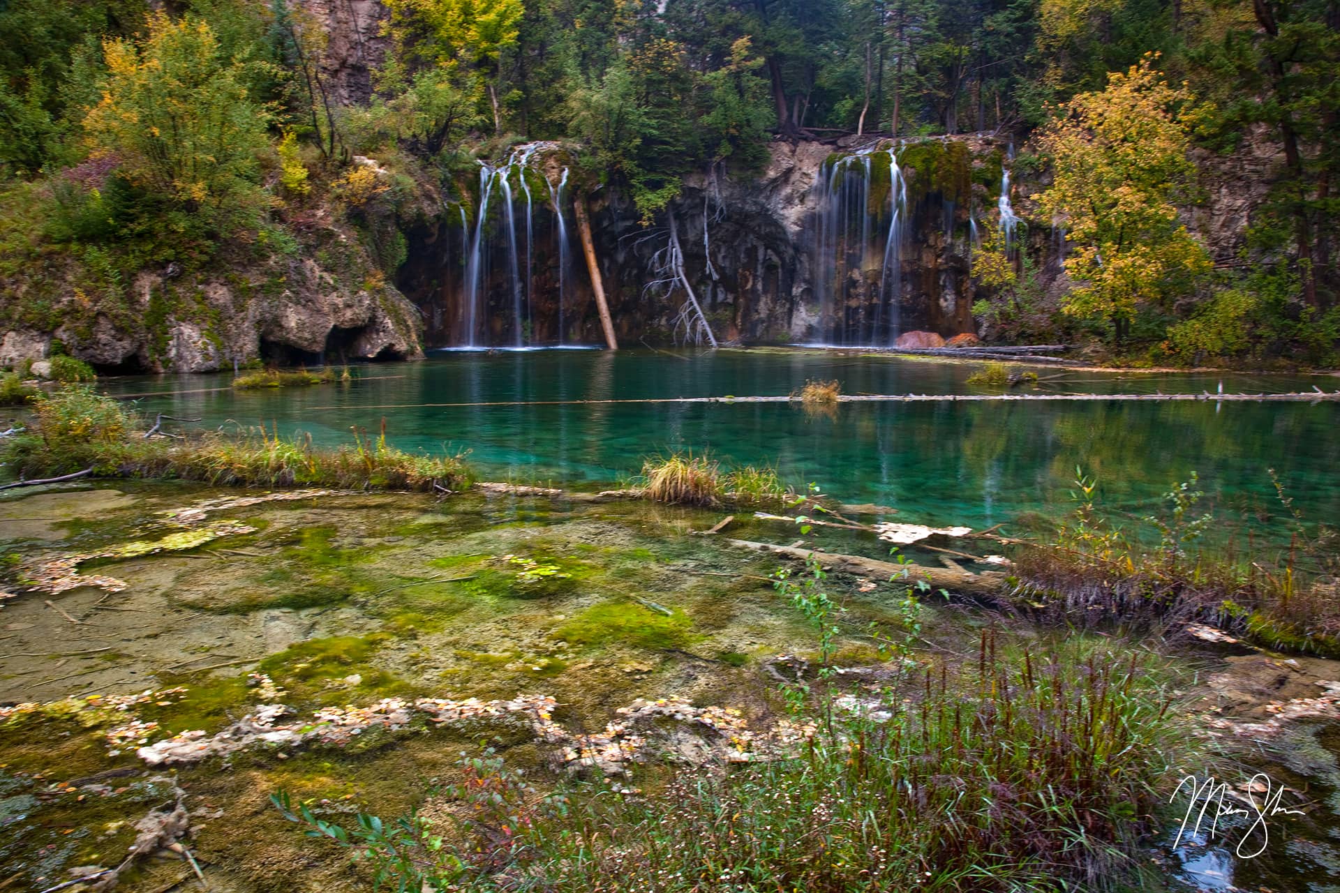 Autumn at Hanging Lake | Hanging Lake, Colorado | Mickey Shannon ...