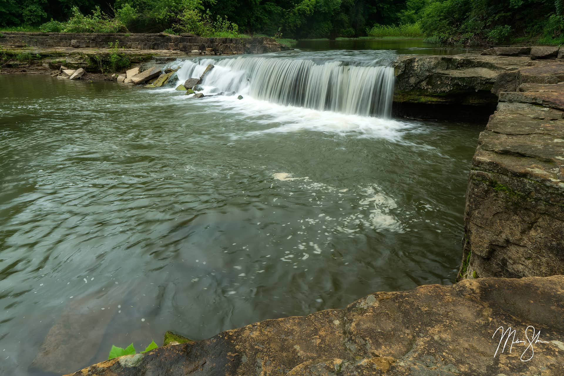 Beautiful Elk Falls | Elk Falls, Kansas | Mickey Shannon Photography