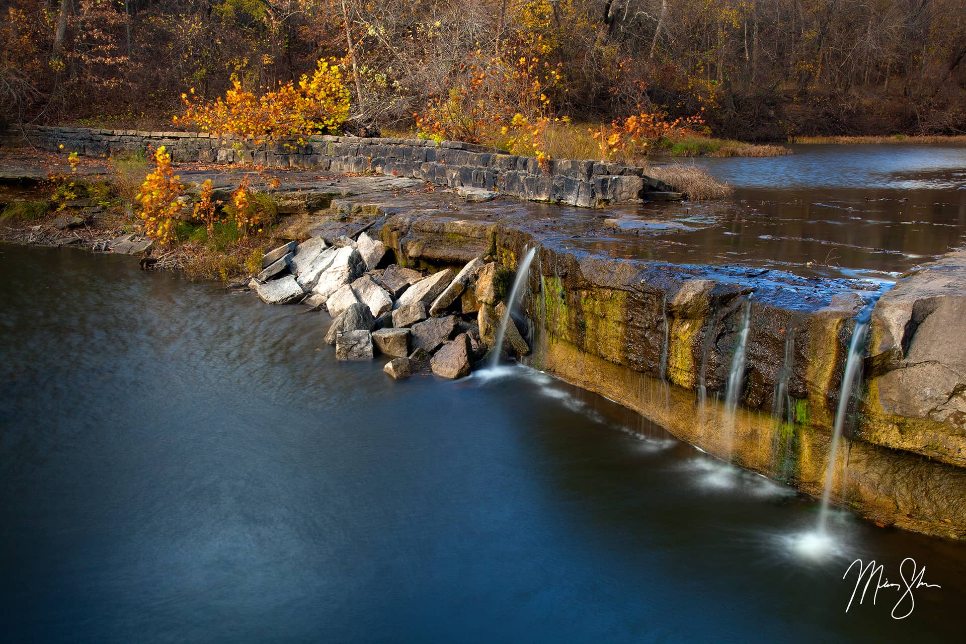 Elk Falls Autumn Colors | Elk Falls, Kansas | Mickey Shannon Photography