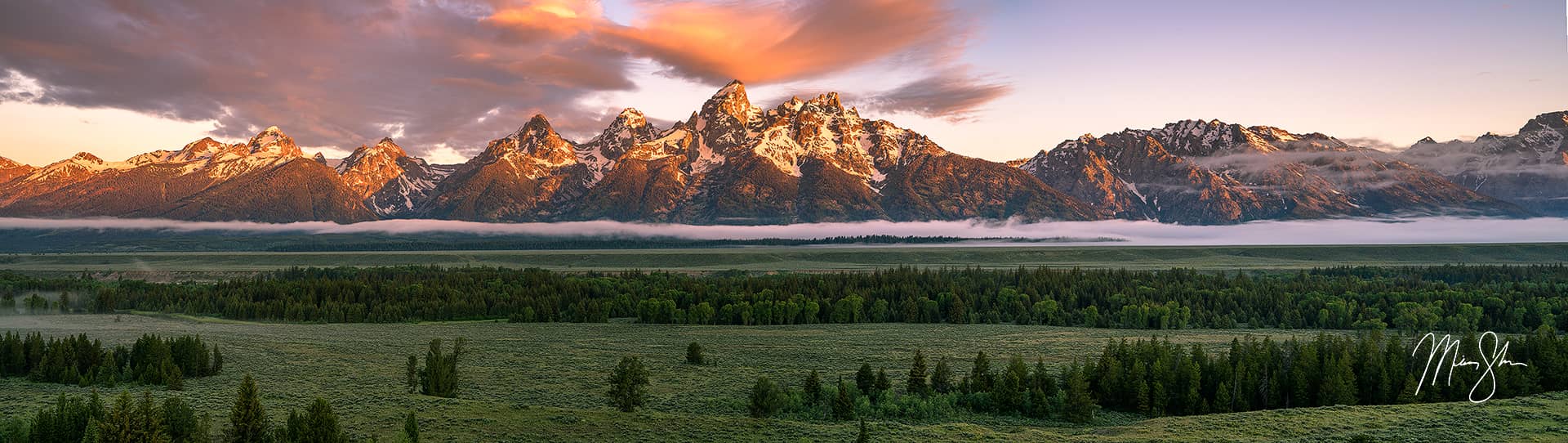 Grand Teton Sunrise Grand Teton National Park Wyoming Mickey