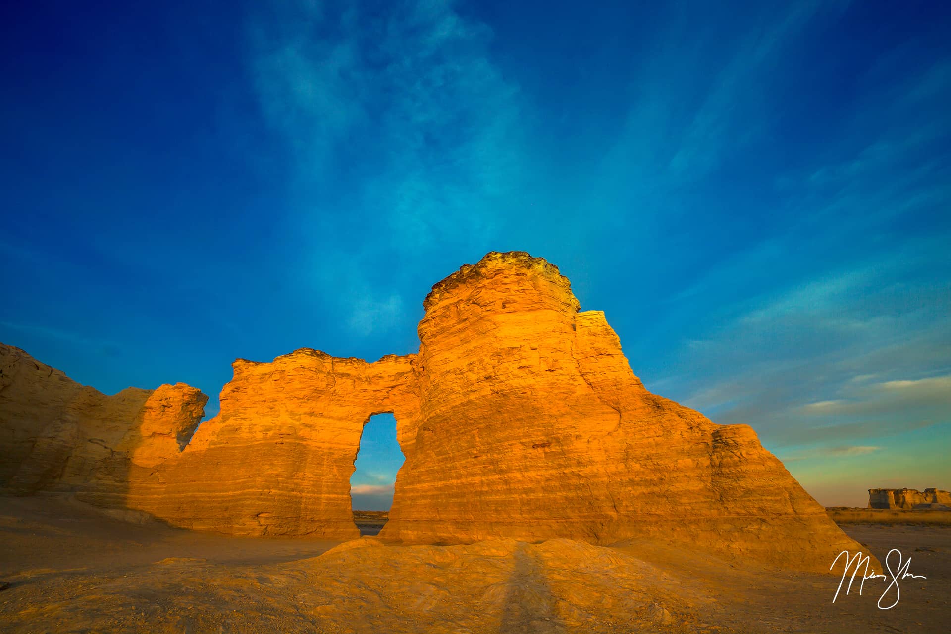 Monument Rocks Arch | Monument Rocks, Kansas | Mickey Shannon Photography